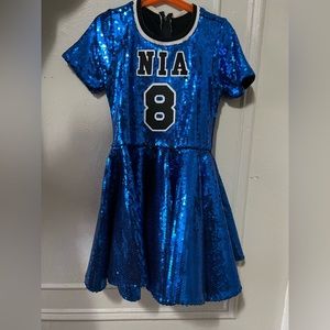 Sequin Blue party dress for Girls ❤️